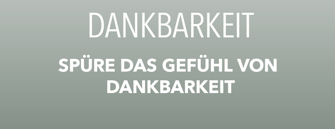 Dankbarkeit
